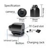 Мини IP-камера HD 720P/1080P с широким углом обзора 140°, камера видеонаблюдения, портативная беспроводная видеокамера для дома, офиса, магазина, склада