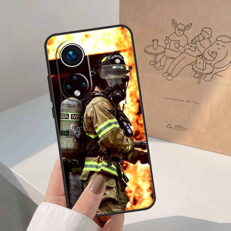 Firefighter Heroes Fireman Cool For Honor Magic 8 7 6 5 Pro Case For Honor X9d X9c X9b X9a X8c X8b Win 200 400 50 70 90 Lite