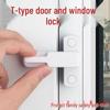 UPVC T-Handle Window & Door Lock Hasp - Casement Safety Anti-Theft Lock.