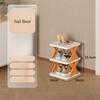 Shoe Rack, Cpace-Saving Vertical Shoe Rack, Hallway, Bathroom, Dormitory, Plastic Stackable Shoe Rack, Easy To Assemble