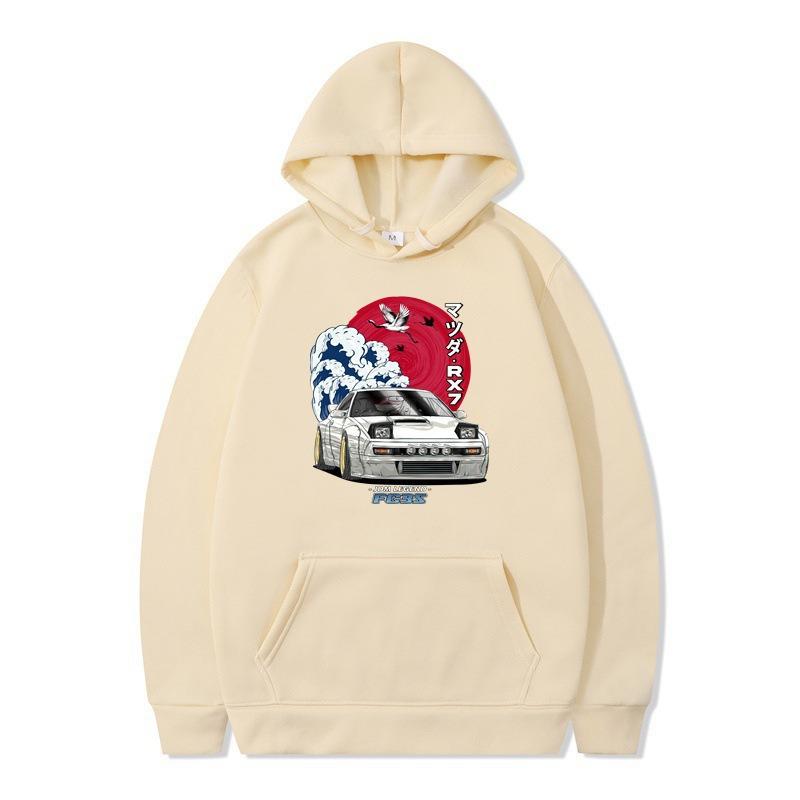 Независимая станция Осень и Зима Новый автомобиль Свободный топ Модный повседневный худи Мужская и женская одежда