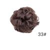 Messy Bun Hair Piece Wavy Synthetic Chignon Scrunchies forElastic Ponytail Band Hair Extensions Thick Hairpieces for Women
