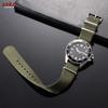 Премиальный рифленый нейлоновый ремешок для часов Omega 18 мм 20 мм 22 мм Нейлоновый ремешок для часов для мужчин женщин Военный спортивный петлевой ремешок для часов Браслеты