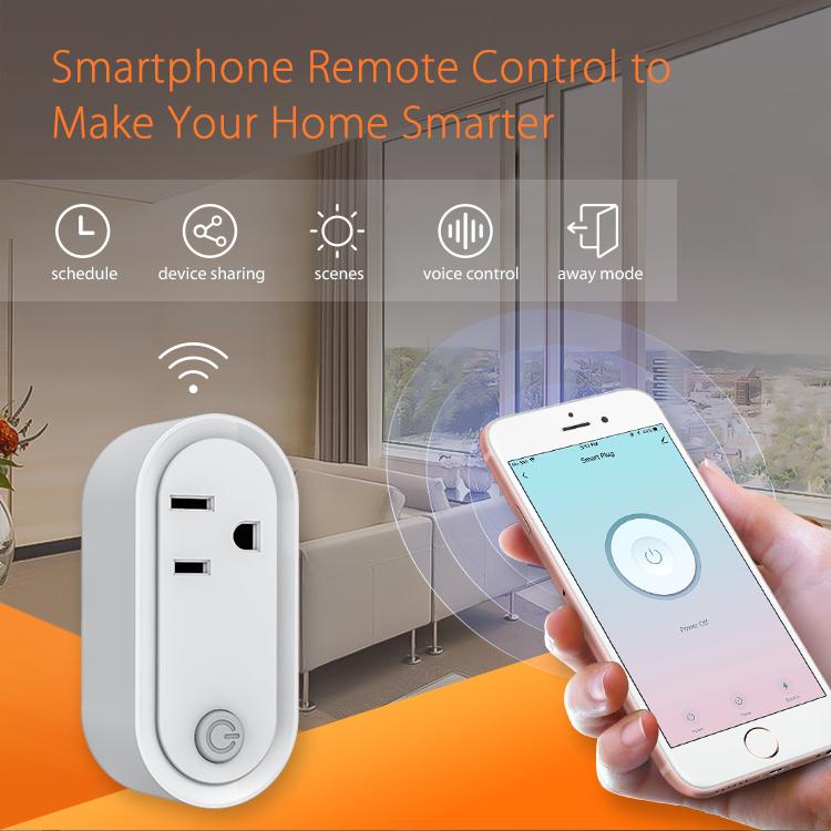 Умная розетка Corui Tuya Zigbee Us 15a, умная розетка Alexa Google Home Control, поддержка приложения Smart Life, нужен шлюз Tuya