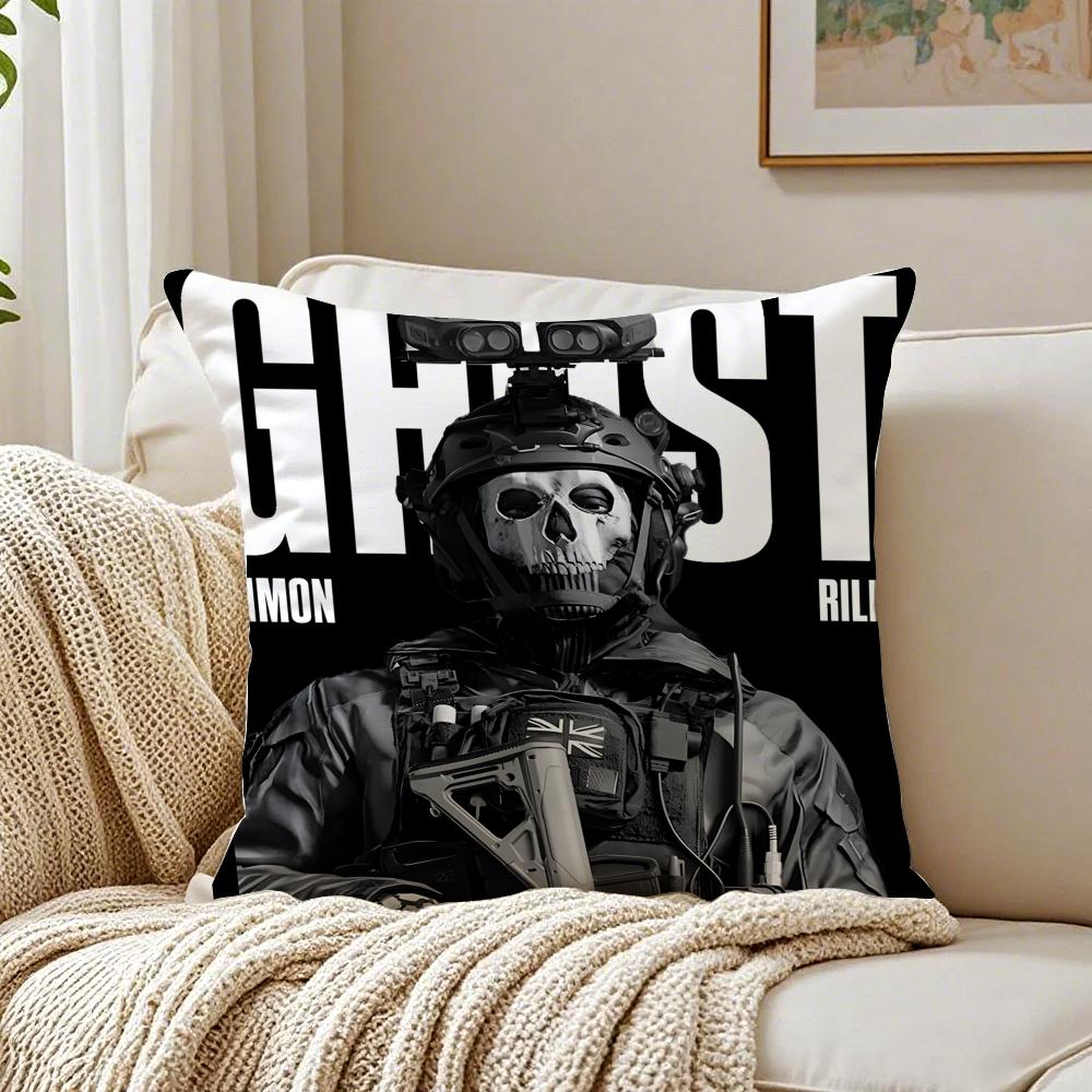 game shooter CCall of DDutyES Cushion Cover Pillowcase Antidustmite living Room Sofa Decor Cushion Room