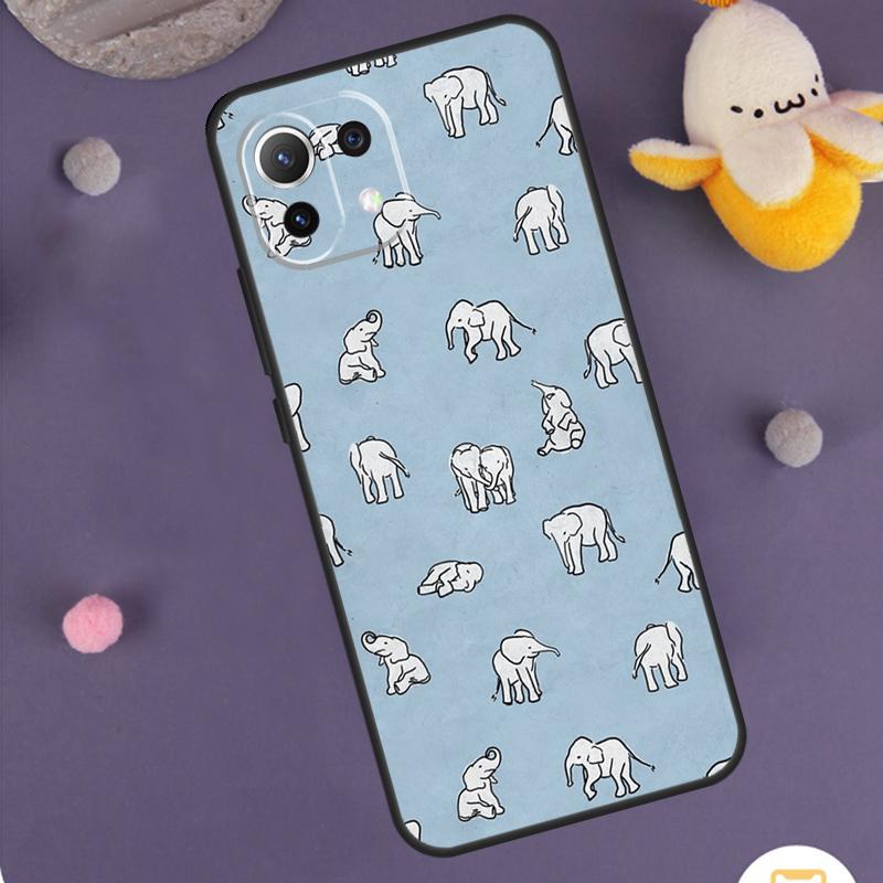 Милый Чехол-Слон Для Xiaomi 15T Pro 13T 14T 14 15 Ultra 17 Pro Max POCO F8 Pro F5 F6 F7 X5 X6 X7 Чехол