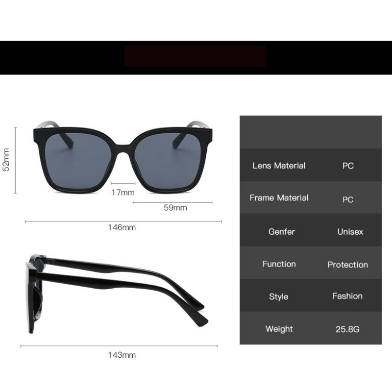 Солнцезащитные очки большого размера с градиентными квадратными линзами, солнцезащитные очки в большой оправе для женщин, очки для мужчин, очки для вождения и рыбалки