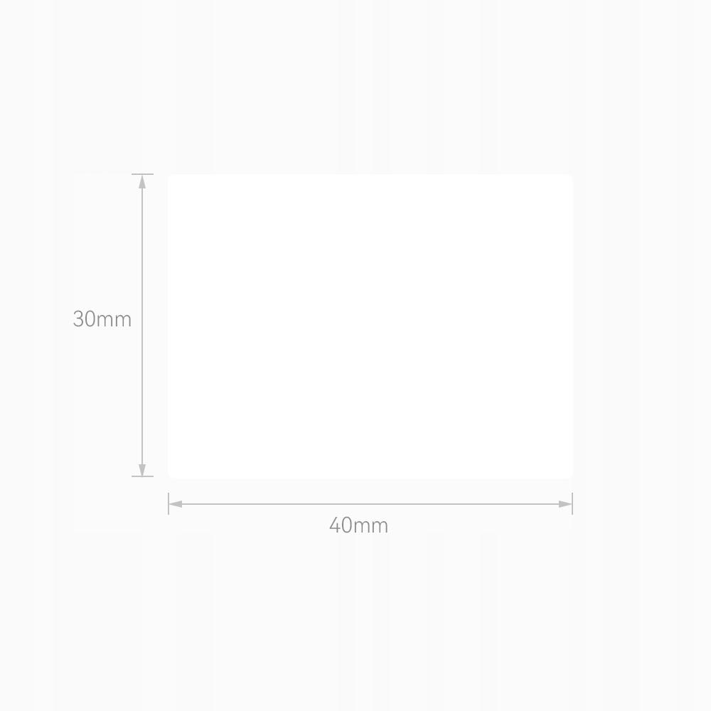 Niimbot Labels Stickers 40*30Mm White 900Pcs For K3/W Printer Original