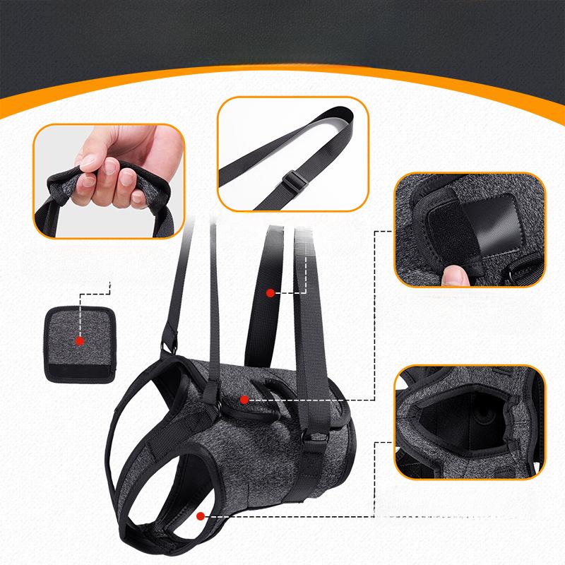 Уличные поддерживающие ремни для задних лап для собак-инвалидов и пожилых собак, товары для домашних животных для реабилитации и путешествий с посторонней помощью