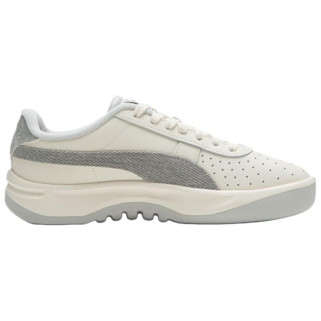 Puma Мужские кроссовки Palermo PUMA White, низкие, для повседневной носки, светло-голубые 404046-01