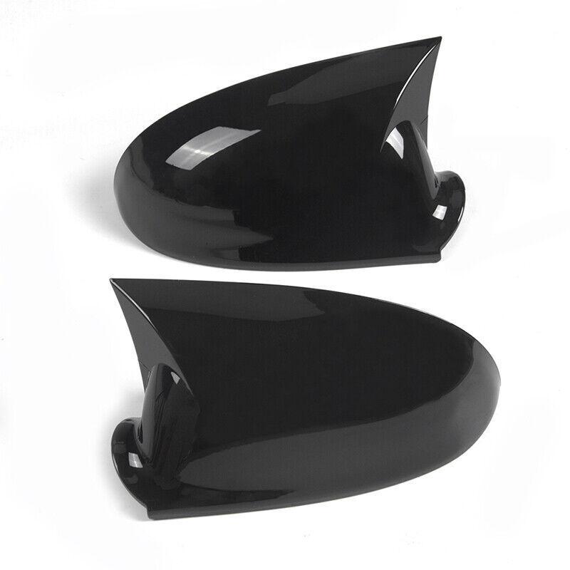 1 Pair Side Rearview Mirror Cover Cap Trim For VW Golf 5 MK5 GTI R32 2003 - 2009 Add-On Rear Wing Mirror Caps Car