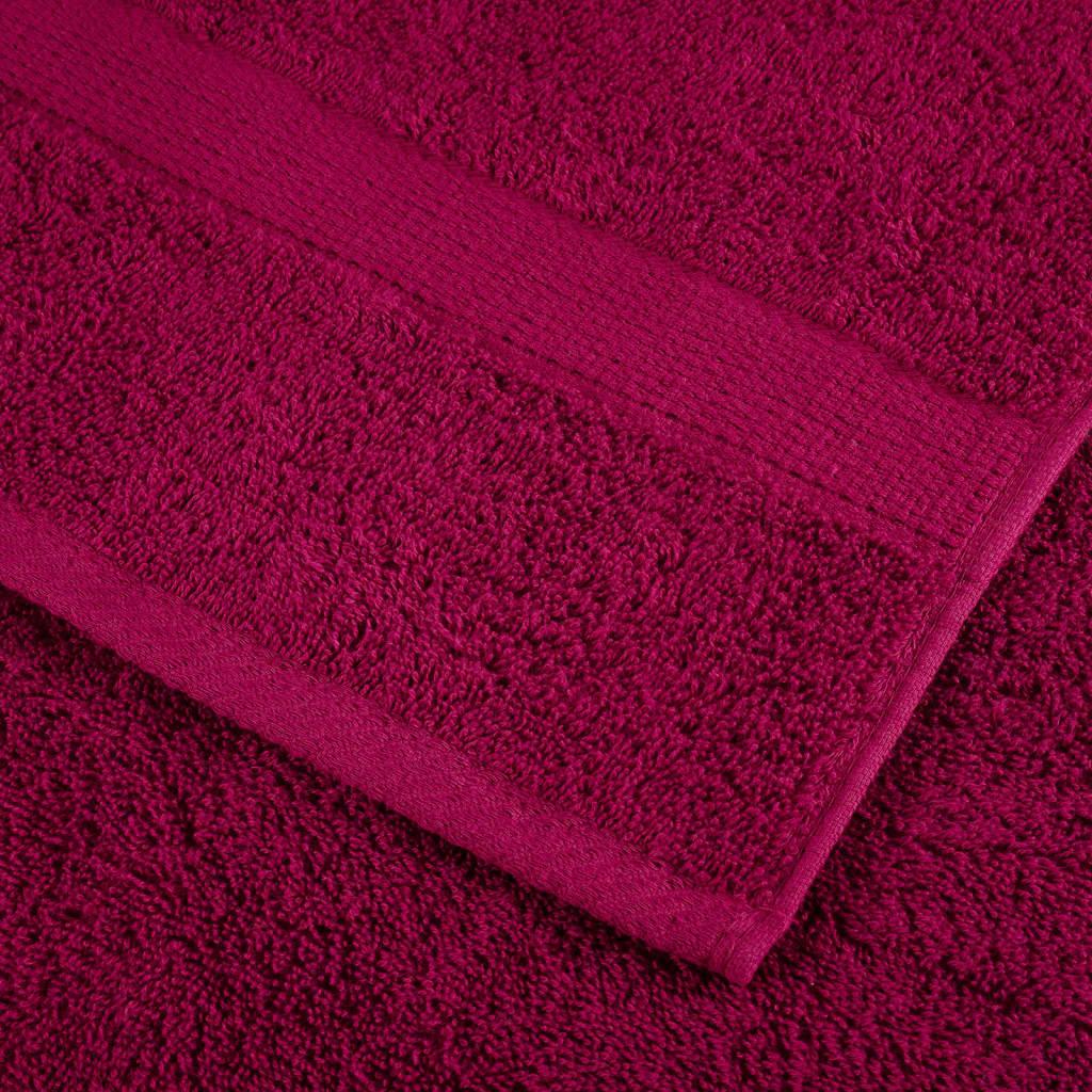 Premium Washcloths SOLUND 10 pcs. Bordeaux 30x30 cm 600 g m²