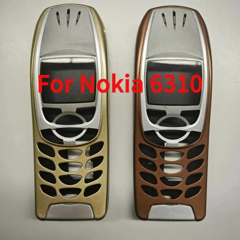 Для Nokia 6310 Чехол Корпус 6310i Полный корпус Запасная часть (Без клавиатуры)