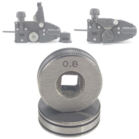 Удобный ролик подачи проволоки Гладкая поверхность Металл Компактный прочный ролик подачи проволоки Бытовое колесо