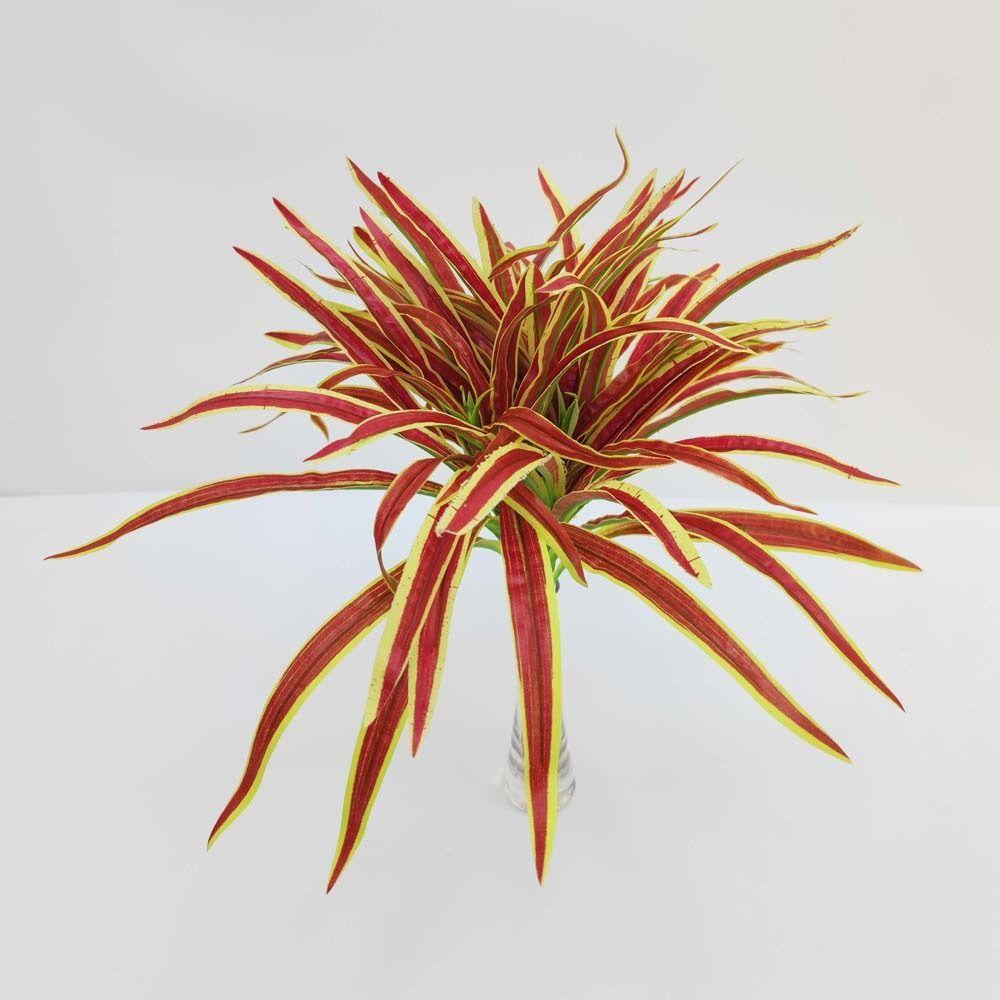 Green Plants Artificial Chlorophytum Plants Plastic Fake Plant  Home Garden Decor
