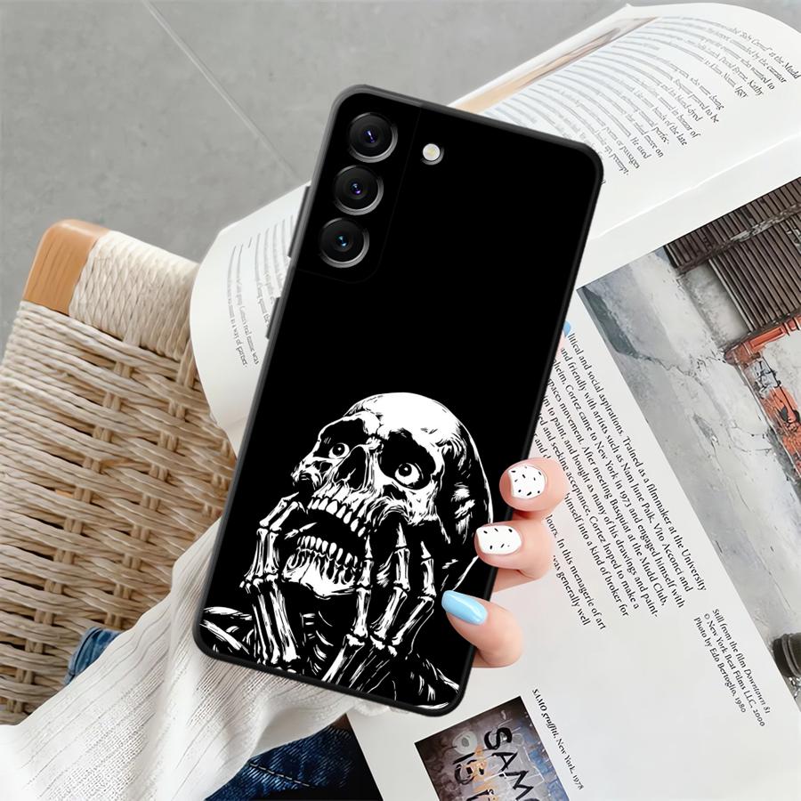 Прозрачный чехол-скелет для Samsung Galaxy A73 A51 A53 A17 A52 A36 A55 A06 A05 A25 A16 A23 A57 A15 A37 Чехол для телефона A70 A41 A13 A50 A12