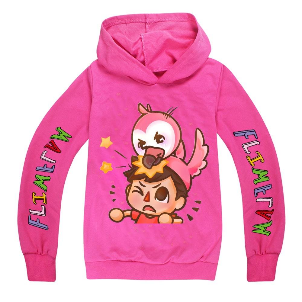 2026 Herfst Anime Flamingo Youtube Gamer Albert Mr Flimflam Hoodie Kinderen Leuke Sweatshirts Baby Jongens Casual Jassen Meisjes Bovenkleding