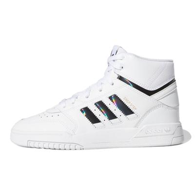 Originals Drop Step J высокие детские кеды для скейтбординга белые кроссовки EF7157