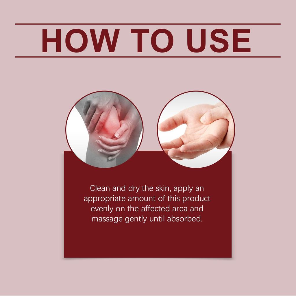 Питательный крем для суставов, нежные ингредиенты, массаж для устранения дискомфорта в суставах рук и ног, наружное применение