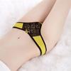 Women Sexy Lace Panties Low-waist Underwear Hollow Thong Female Breathable G String Lingerie Temptation Bikini Plus Size