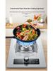 Charming Chef High-Power Natural Gas Single Burner Stove - Nine-Cavity Efficient Fire Dual-Use Hob