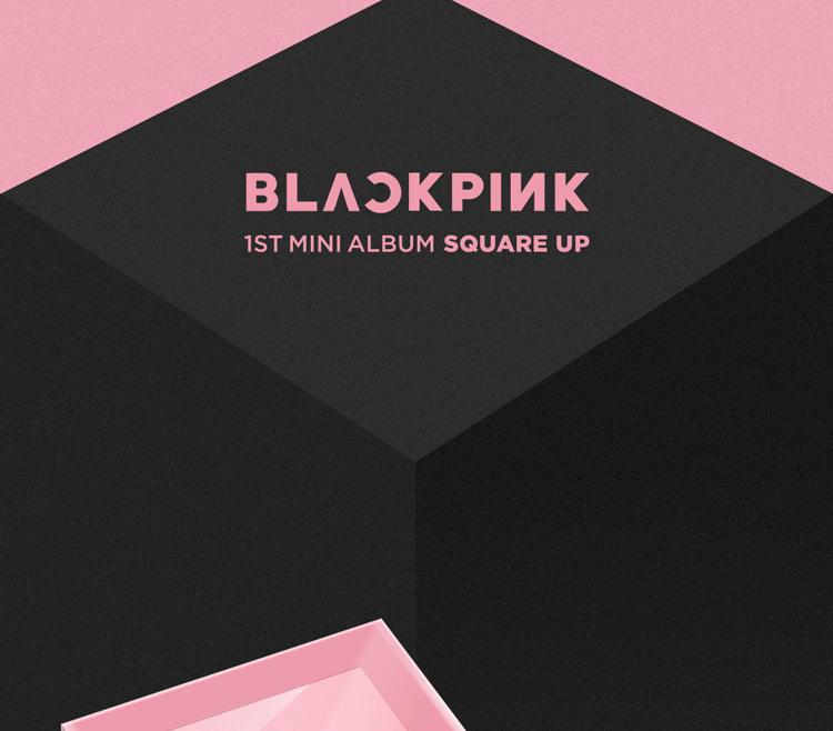 BLACKPINK [SQUARE UP] 1-й мини-альбом (ЧЕРНЫЙ / РОЗОВЫЙ вер.)