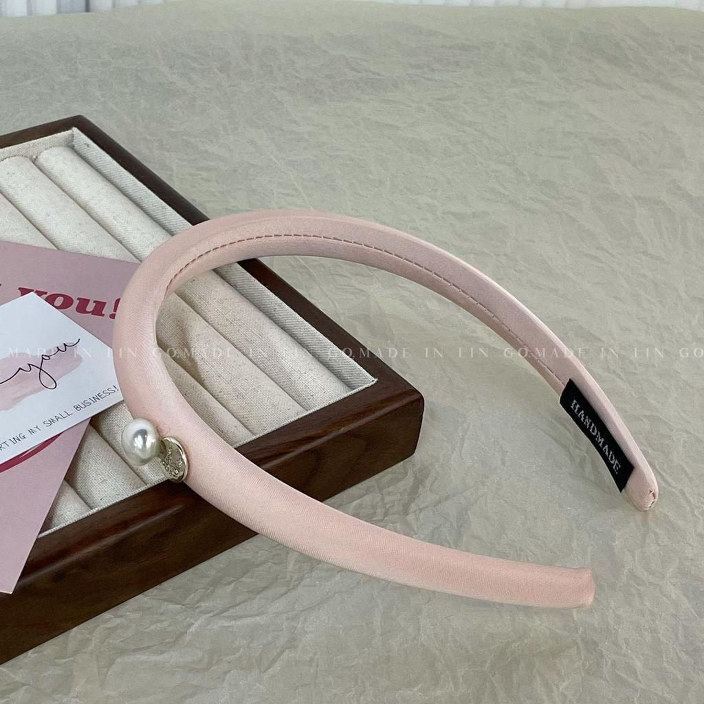 Повязка на голову вафельная конфетного цвета: Высокая тулья, Улучшенная губка для умывания лица, Широкий обруч для волос для ранней весны.