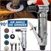 Mini Air Angle Polisher Power Tools Air Angle Sander 90 Degree Pneumatic Polishing Grinding Machine Pneumatic Air Die Grinder Grinding Kit