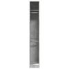 Wardrobe Concrete Grey 30 x 50 x 200 cm Engineered Wood