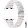 Ремешок из смолы для браслета Apple Watch 44 мм 40 мм 45 мм 41 мм 38 мм 42 мм браслет Correa iWatch серии 3 4 5 6 se 7 сменный ремешок для часов