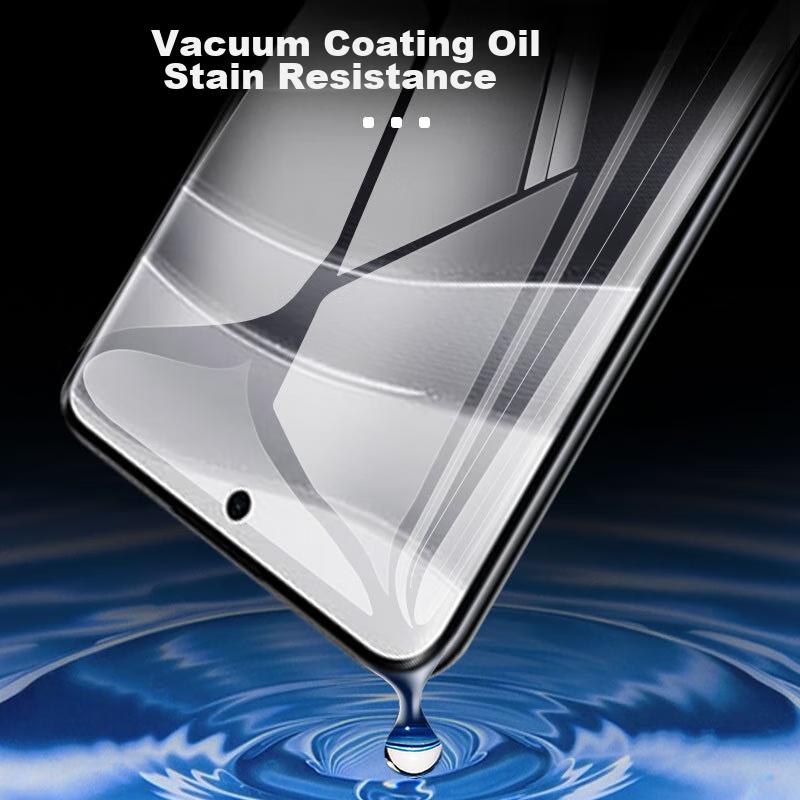 Screen Protector for Redmi Note14 Pro/Pro+, Tempered Glass Film for Redmi Note14 Pro, Full Screen Curved High Definition Low Fingerprint Protectio