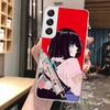Мягкий чехол для телефона с изображением аниме девушки в японском стиле для Samsung Galaxy S23 S22 Ultra S21 Plus S20 Fe S10 Lite S9 S8 + S10e S7 Edge Pattern