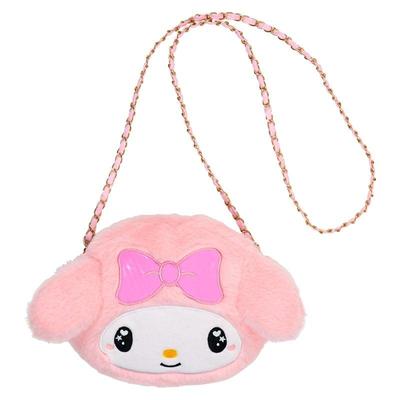 Sanrio My Melody Сумка из искусственного меха в форме лица Япония НОВИНКА Персонажи Sanrio