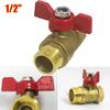 1Pcs Heavy Duty Butterfly Valve Brass Garden Hose Valve New Shut Off Valve