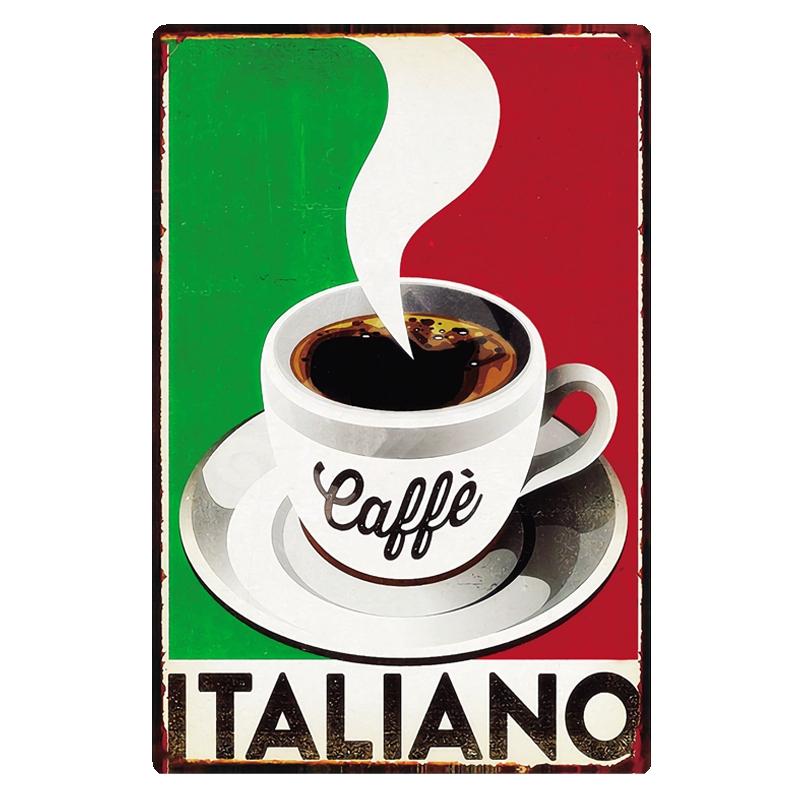 КОФЕ табличка металлические жестяные вывески паб-бар пончики декоративная тарелка мороженое запеченная настенная живопись пирог торты винтажный домашний декор A293