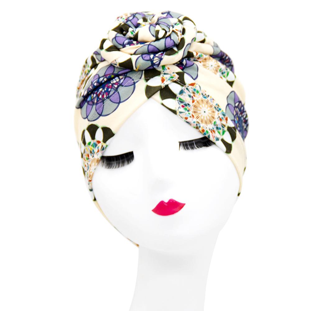 Модная тонкая красочная дышащая кепка Baotou с запахом на голову, кепка для химиотерапии, мусульманская шляпа, милая кепка для женщин