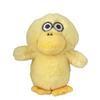 Creative Funny Bubbles and Can Lay Eggs, Little Duck Keychain Pendant, Cute Plush Doll Schoolbag Hanging Decoration