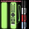 Силиконовый защитный чехол для пульта ДУ Smart TV TCL RC716/RC833, противоударный чехол-рукав для контроллера, с ремешком