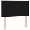 Headboard Dark Grey 80 cm Fabric