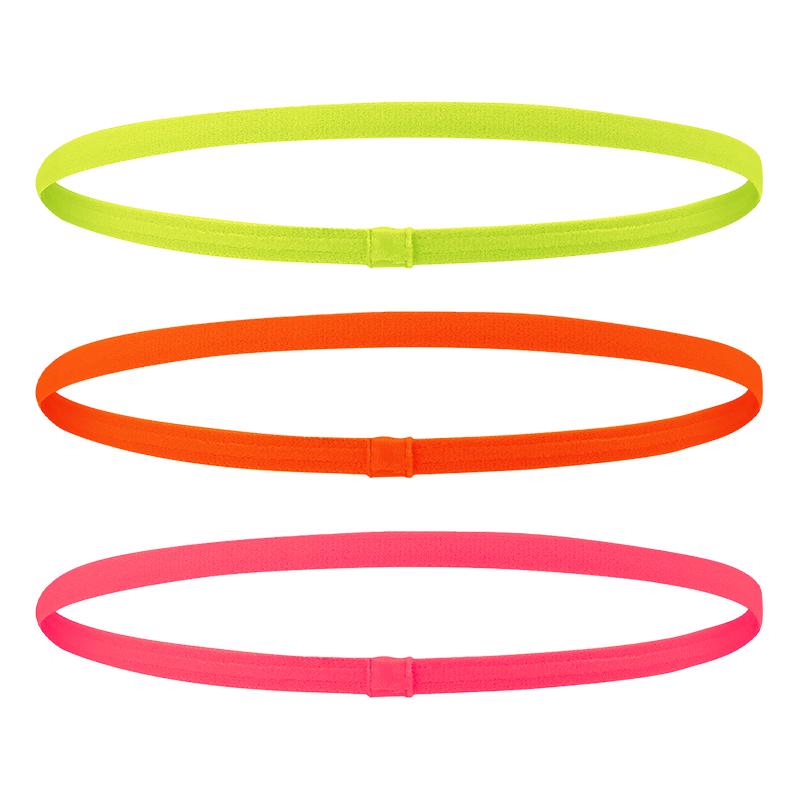 Новые конфетные цвета женские и мужские повязки для йоги спортивные повязки на голову нескользящие беговые эластичные резиновые повязки на голову аксессуары для волос