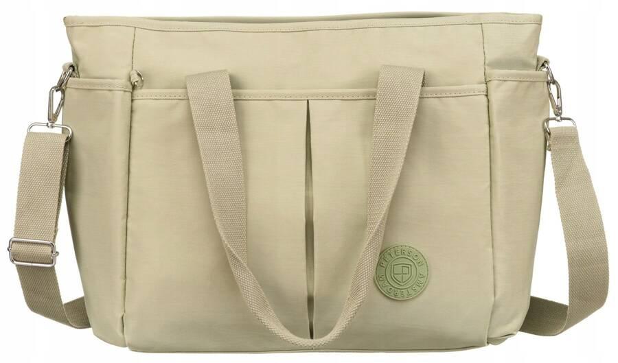 Nylonowy shopper damski - Peterson