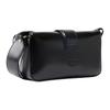 PINKO Slouchy Double Swallow Logo Silver Hardware Tassel Soft Leather Shoulder Bag Small Women shoulder bag Black 104340-A28D-Z99S