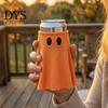 Insulated Jar Jacket Halloween Ghost Can Holder, Universal Beverage Cooler Sleeve, Cute Shaped Seasonal Drinkware Drink Holder for Standard Slim Tall