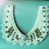 Diamond Women Shirt False Collars Crystal Removable Collar For Women Fake Collar Detachable Diamond Lacklace Nep Kraagie