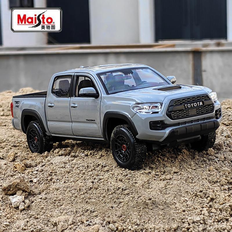 Maisto 1:27 Toyota Tacoma TRD Pro 2023 Alloy Car Diecasts Toy Vehicles Car Model Miniature Scale Model Car For Children