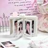 Rotating Photo Frame Page Flipping Photocard Holder Organizer Photo Ornaments Photo Display Stand Desk Accessorie Home Decor