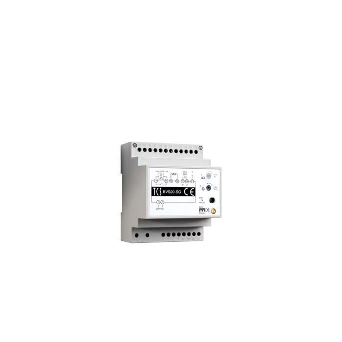 Alimentation électrique - TCS - BVS20-SG - Gris, Blanc - Plastique - CE