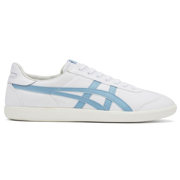 ONITSUKA TIGER Tokuten Fabric Synthetic Leather Retro Training Lightweight Breathable Low-Top Skate Shoes Unisex Sneaker White Blue 1183A862-107