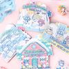 Наклейки Sanrio Мелоди Киннаморолл Сцена Мультяшный Помпомпурин Украшение для Ручного Дневника Мультяшные Наклейки-Пазлы Игрушки Подарки