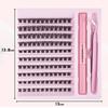Bond and Seal False Eyelashes Wispy Style Gluing Lashes High Quality DIY Lashes Extension
